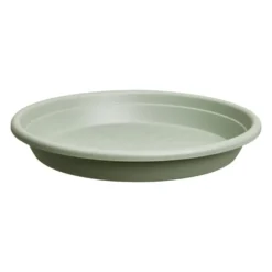 Soucoupe universelle ronde en plastique vert thym Elho - Ø 25 cm