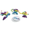 Speed bows – Jeu avec arcs en bois multicolores