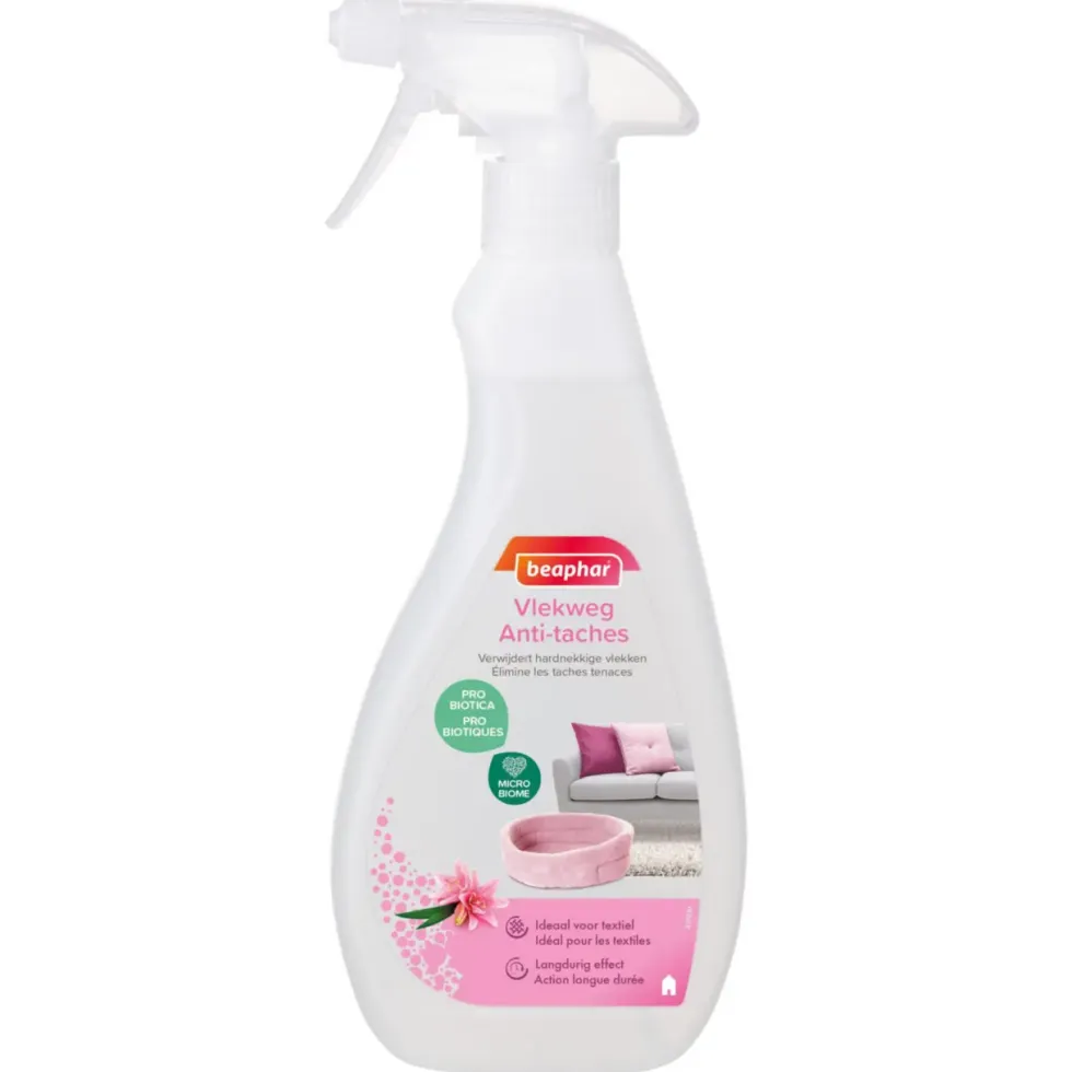 Spray anti-taches aux probiotiques Beaphar – 500 ml