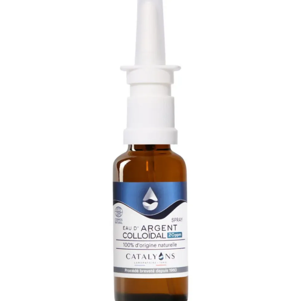 Spray eau d’argent colloïdal pour le nez Catalyons - 30 ml