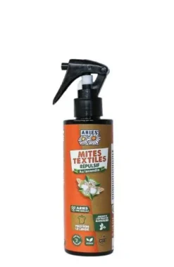 Spray répulsif mites textiles Aries - 200 ml