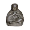 Statue de jardin Moine assis priant H 30 cm
