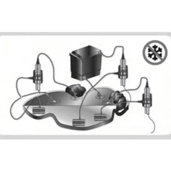 Stérilisateur UV aluminium, 40W, AQUA NOVA BASSIN - Filtre UV pour bassin