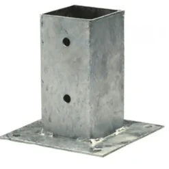 Support Jardipolys à visser pour poteau de 7 x 7 cm
