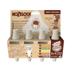 Système d'arrosage coloris violet Hozelock Aquasolo Pour pot universel Pack 3 + 1