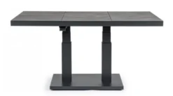 Table basse élévatrice coloris anthracite Truman Bizzotto - 140 x 85 x 49 cm