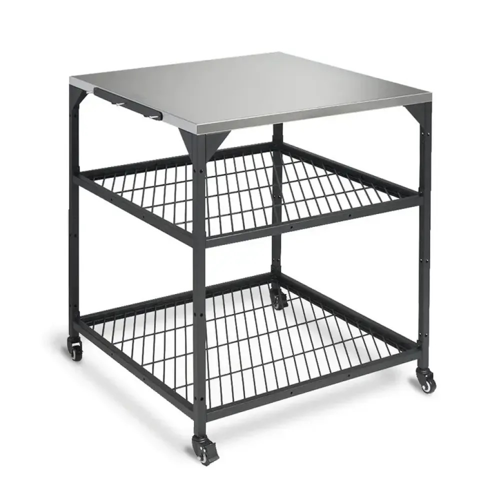Table modulaire large grise Ooni - 80 x 80 x 90 cm