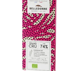 Tablette noir Madagascar bio Belledonne - 100 g