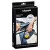 Tablette porte-gobelet en plastique recyclé gris anthracite pour fauteuil Lafuma - 30 x 7 x 17 cm
