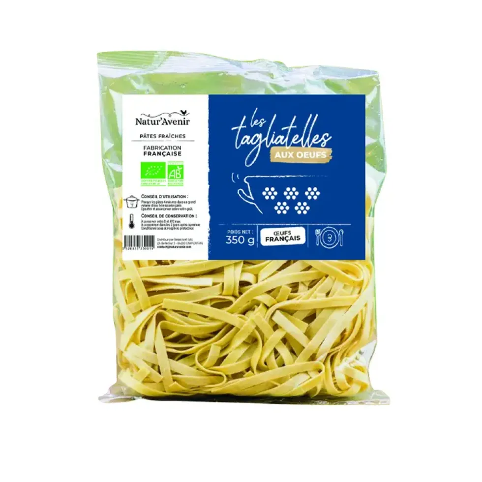 Tagliatelles aux œufs Natur'Avenir - 350 g