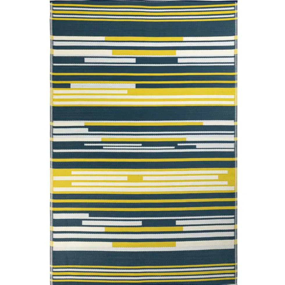 Tapis coloris multicolore polypropylène recyclé intérieur extérieur