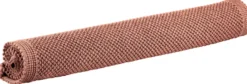 Tapis de bain coloris terracotta Vivaraise Etia - 54 x 64 cm