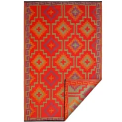 Tapis Lhasa multicolore