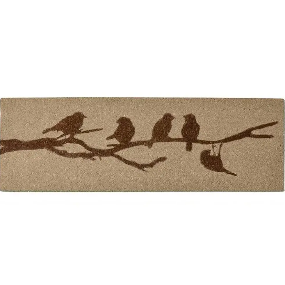 Tapis oiseaux sur branche 120x40 cm