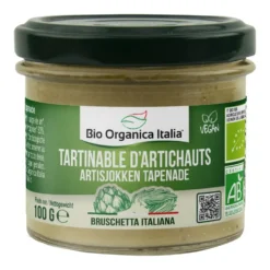 Tartinable bio d’artichauts Bio Organica - 100 g