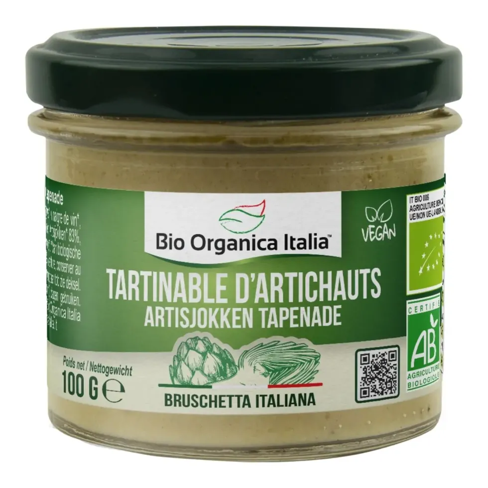 Tartinable bio d’artichauts Bio Organica - 100 g