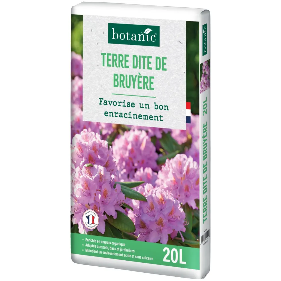 Terre dite de Bruyère botanic® - 20 L