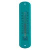 Thermomètre extérieur en métal bleu Instant Nature 10030 - 19 cm