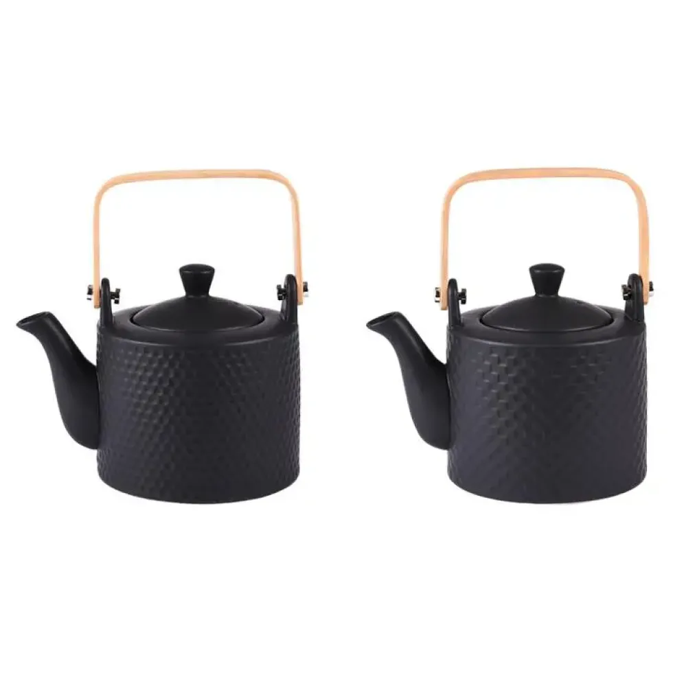 Théière porcelaine Ø12,5xH13 cm