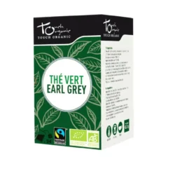 Thé vert earl grey bio Touch Organic - 43 g