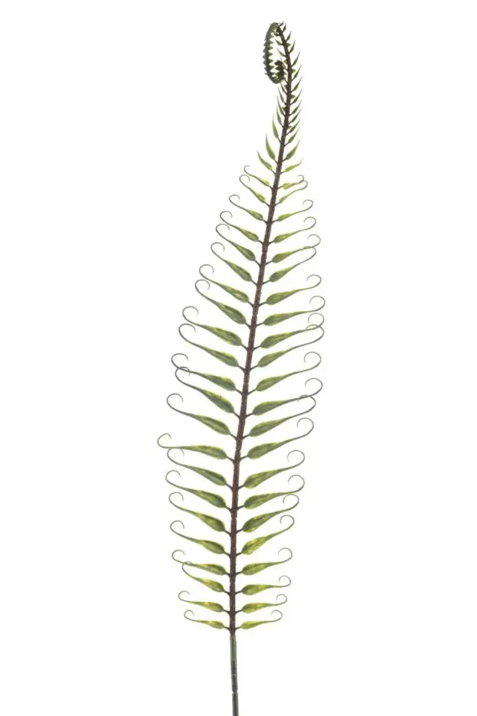 Tige de fougère artificielle verte - Ø 12 x H 92 cm