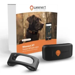 Traceur GPS pour chien coloris noir sans collier Weenect XT