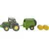 Tracteur et sa presse à bottes de foin Siku - echelle 1/64e