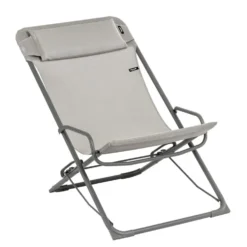 Transat transaswing Lafuma coloris marron en acier - 60 x 83 x 91 cm