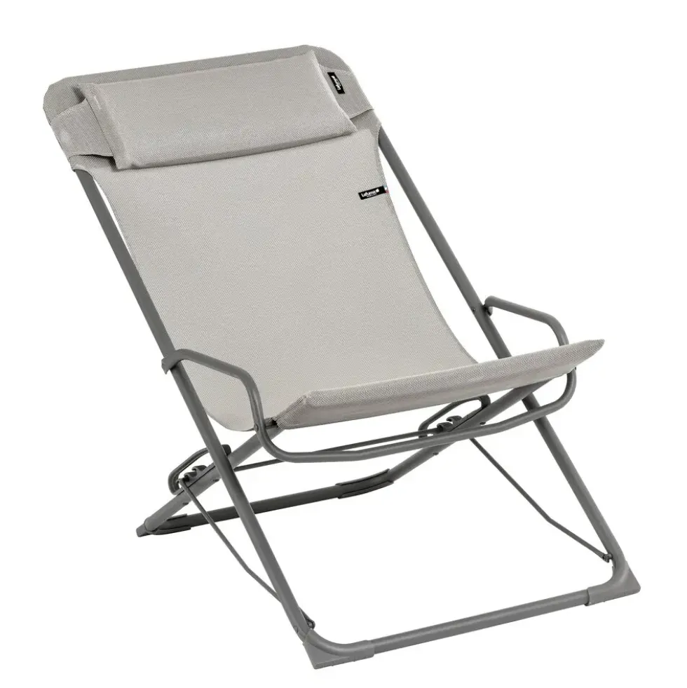 Transat transaswing Lafuma coloris marron en acier - 60 x 83 x 91 cm