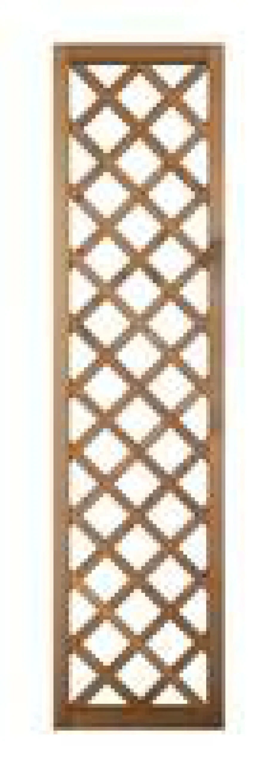 Treillis Pralou diagonal en bois naturel huilé 180x45 cm