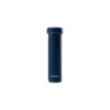 Tube de transport en inox bleu nuit pour 12 pastilles Solid Drinks Qwetch