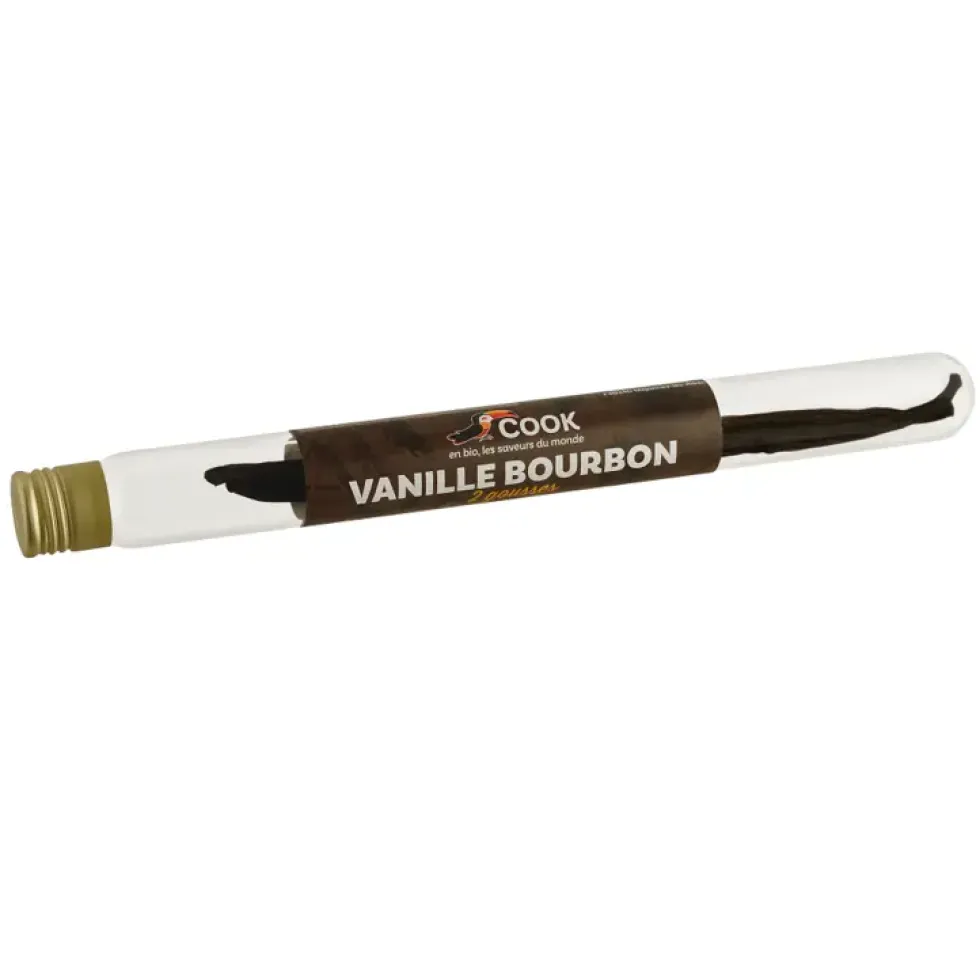 Vanille Bourbon bio Cook - 2 gousses