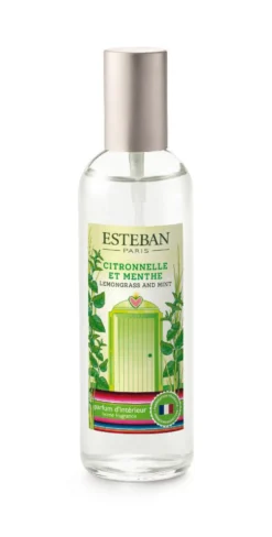 Vaporisateur saveur citronnelle et menthe Esteban - 100 ml