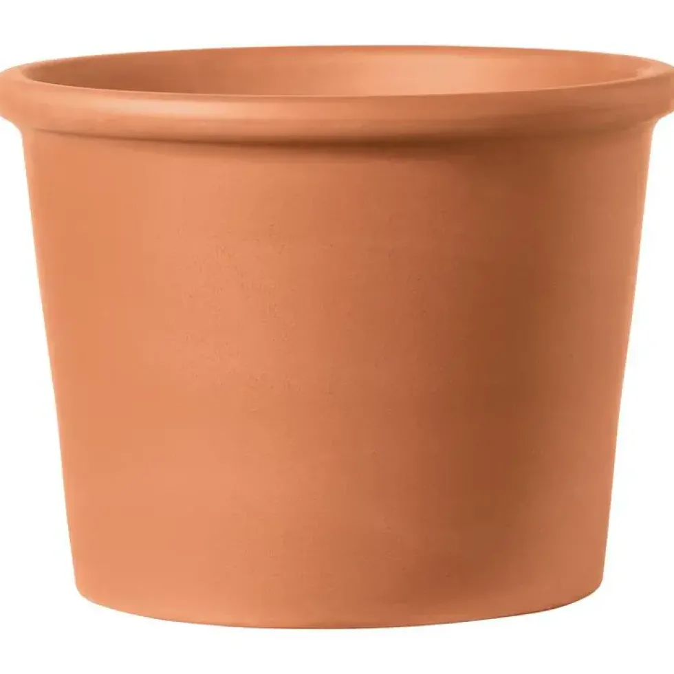 Vase cylindrique en terre cuite 7.7L