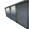 Ventelles pour pergola 3630 BI/PER 3660 BI coloris gris en aluminium - 2,19 x 3,4 m