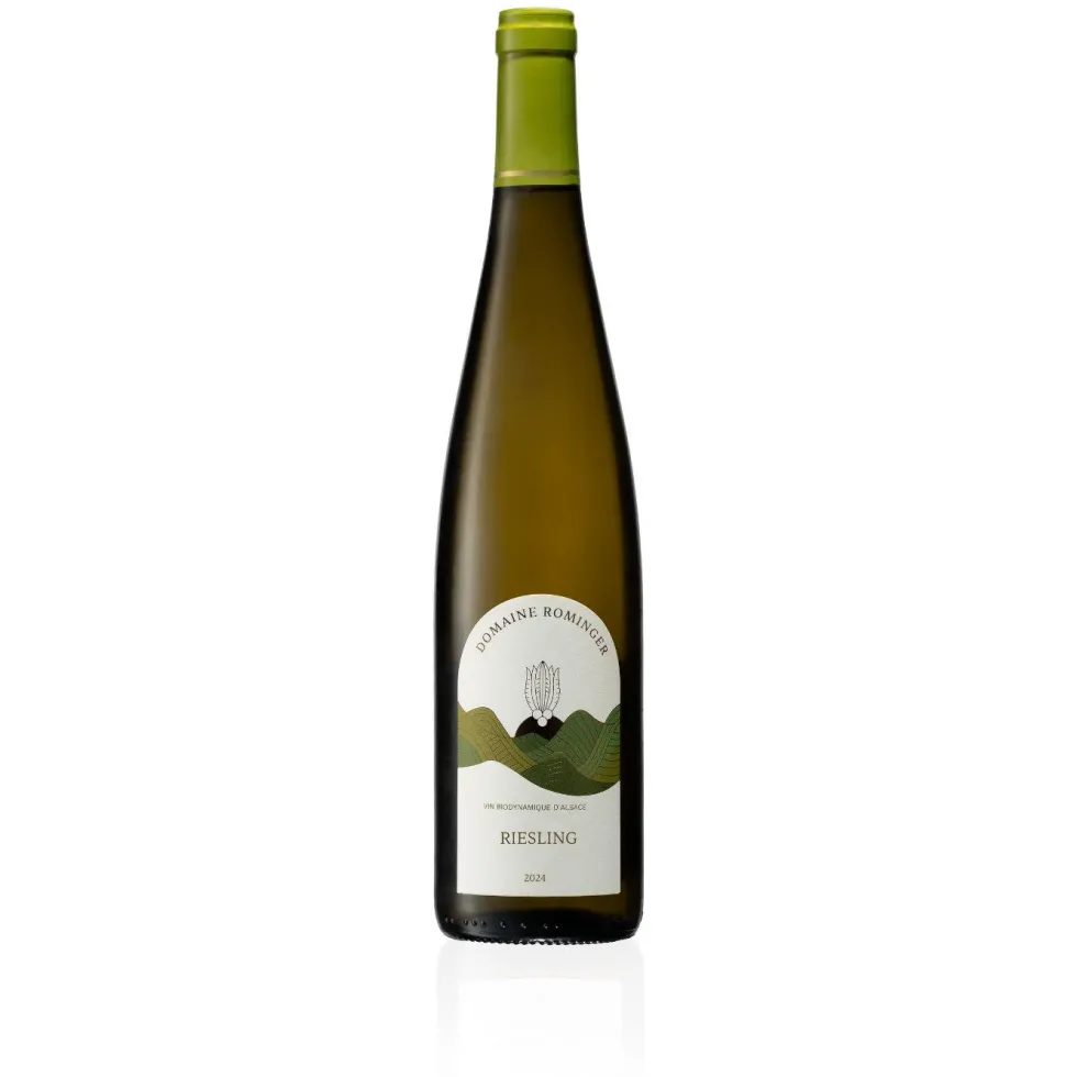 Vin biodynamie blanc Alsace Riesling - 75 cl