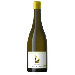 Vin blanc Touraine Sauvignon bio AOC L’éclatante Barc & Vallée - 75 cl