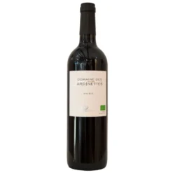 Vin rouge bio méditerranée IGP domaine des Jardinettes - 75 cl