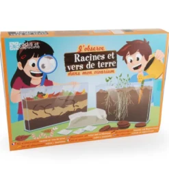 Vivarium Kit d’observation Visio nature plastique 30x60x22 cm (À partir de 6 ans)