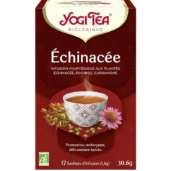 Yogi Tea Echinacea – La boîte de 17 sachets