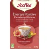 Yogi Tea Energie positive Canneberge Hibiscus – La boîte de 17 sachets