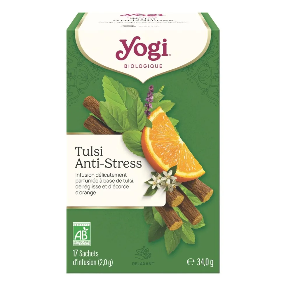 Yogi Tulsi Anti-Stress Bio - 17 sachets
